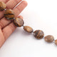 1  Strand Brown Tiger Eye Faceted Briolettes - Coin Shape Briolettes - 13mm - 20mm 9 Inches BR1659 - Tucson Beads