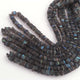 1 Long Strand Labradorite Heishi Smooth Briolettes -Square Shape Briolettes 5mm- 7mm -16 Inches BR03484 - Tucson Beads