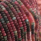 1  Long Strand Multi Tourmaline Smooth Roundelles - Semi Precious Gemstone Tourmaline Roundelles Beads - 6mm-14.5 Inches BR03247 - Tucson Beads