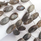 1  Strand  Labradorite Faceted Briolettes -Oval Shape  Briolettes -16mmx11mm- 20mx10mm- 9 Inches BR02110 - Tucson Beads
