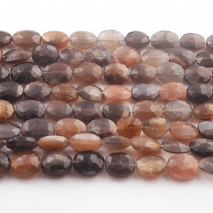 1 Strand Golden Shine Faceted Briolettes -Semi Precious Gemstone Oval Shape Briolettes - 11mmx10mm - 14mmx11mm-11 Inches BR03256 - Tucson Beads