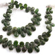 1 Strand Vessonite Faceted Briolettes - Pear Shape Briolettes -7mmx5mm-16mmx8mm - 8 Inches BR03222 - Tucson Beads