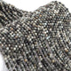 5 Long Strands Snowflack Faceted Rondelles Ball Beads -Snowflack Beads 3mm-13 Inches RB115 - Tucson Beads