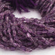 1 Strands pink Amethyst Smooth Briolettes - Amethyst Smooth Oval Briolettes 3 mm-6mm 13 Inches BR03639 - Tucson Beads