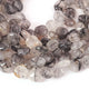 1  Strand Black Rutile  Smooth Briolettes - Heart Shape  Briolettes - 16mmx11mm-- 9.5 Inches BR03363 - Tucson Beads