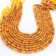 1  Strand  Yellow Opal Smooth Rondelle , Yellow Opal gemstone Beads- 6mm-7mm-13 Inches BR03392 - Tucson Beads