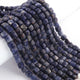 1 Strand Lapis Lazuli Faceted Cube Briolettes - Box Shape Gemstone Beads 5mm-8mm 8 Inches BR03434 - Tucson Beads