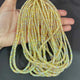 1 Long Strand Ethiopian Welo Opal Smooth Rondelles - Ethiopian Roundelles Beads 3mm-5mm 16 Inches BR03178 - Tucson Beads