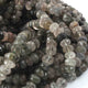 1 Strand Black Rutile Faceted Rondelles- Rondelles Beads -8mm - 14 Inches BR0595 - Tucson Beads