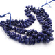 1 Strand Lapis Lazuli Faceted Briolettes  - Tear Drop Briolettes 5mm-10mm-  - 8 Inches BR01858 - Tucson Beads