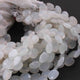 1 Strand White Moonstone Faceted Briolettes -  White Moonstone Faceted Heart Shape Briolettes 9mm 8 Inches BR0652 - Tucson Beads