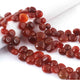 1 Long Sunstone Smooth  Briolettes -Heart Shape Briolettes  11mmx10mm-17xmm16mm 8.5 Inches BR3848 - Tucson Beads
