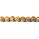 1 Long Strand Jasper  Smooth Rondelles - Roundel ball Beads 12mm 15.5 Inches BR1746 - Tucson Beads