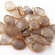 10 Pcs Golden Rutile  24k Gold Plated Faceted Assorted Shape Pendant - Golden Rutile Bezel Pendant  28mmx20mm- PC261 - Tucson Beads