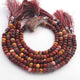 1 Long Strand Mookaite Jasper Faceted Rondelles -Round Beads 7mm-8mm 8 Inch BR148 - Tucson Beads