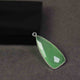 8 Pcs Green Chalcedony Faceted Dagger Shape 925 Sterling Silver Pendant 31mmx13mm  SS891 - Tucson Beads