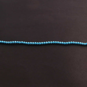 5 Strand Turquoise Faceted Gemstone balls - Semi Precious Stone balls beads  -3mm -13 Inch RB0271 - Tucson Beads