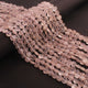 2 Strands Rose Quartz Faceted Briolettes- Coin Shape Beads 6mm 12 Inches BR920 - Tucson Beads