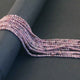 1 Strand Natural Rare Pink Silverite Micro Faceted Tiny Rondelles - 2mm 13 Inches Long RB274 - Tucson Beads