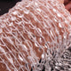 1 Long Strand Crystal Quartz Smooth Briolettes -Oval Shape Briolettes -6mmx6mm, 9mmx6mm , - 13 Inches BR01400 - Tucson Beads