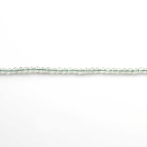 5 Strands Green Apatite  Gemstone Balls, Semiprecious beads Faceted Gemstone Jewelry  3mm - 13 Inches  RB0026 - Tucson Beads