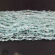 1 Strand Aquamarine Faceted Oval Shape Briolettes - Aquamarine - 5mmx5mm-10mmX5mm -12.5 Inch BR01969 - Tucson Beads