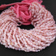 1 Long Strands Pink Opal Smooth Oval Shape Briolettes - Pink Opal Oval Beads - 4mmx4mm-10mmx4mm -13 inches BR01976 - Tucson Beads