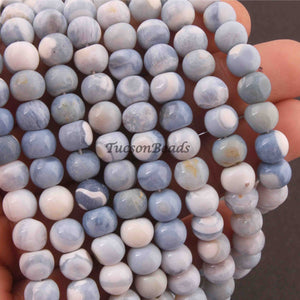 1  Long Strand Boulder opal Smooth Roundells -Round  Roundells 6mmx7mm-16 Inches BR2352 - Tucson Beads