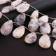 1 Strand Dendrite opal  Faceted Pear Briolettes  -Pear Shape Briolettes  - 20mmx30mm- 9 Inches BR1784 - Tucson Beads