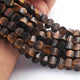 1  Strand Brown Tiger Eye  Faceted Briolettes - Fancy Briolettes - 8mmx7mm 10 Inches BR01521 - Tucson Beads