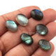 6 Pcs Labradorite Smooth Cabochon Spectrolite - Oval Shape Multi Fire Loose Gemstone -9mmx7mm LGS150 - Tucson Beads