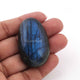 1 Pcs Amazing Labradorite Smooth Cabochon Spectrolite - Oval Shape Multi Fire Loose Gemstone - 46mmx28mm-LGS018 - Tucson Beads
