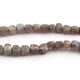 1 Strand Labradorite Faceted Cube Beads Briolettes -  Labradorite Box Shape Beads 8mmx7mm  7 Inches BR2420 - Tucson Beads