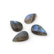4 Pcs Amazing Labradorite Smooth Cabochon Spectrolite - Pear Shape Multi Fire Loose Gemstone -22mmx13mm-19mmx11mm LGS044 - Tucson Beads