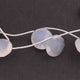 1 Strand Natural Chalcedony Faceted Round Shape Beads Briolettes - 16mm 8 Inches BR3471 - Tucson Beads