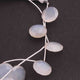 1 Strand Natural Chalcedony Faceted Round Shape Beads Briolettes - 16mm 8 Inches BR3471 - Tucson Beads