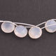 1 Strand Natural Chalcedony Faceted Round Shape Beads Briolettes - 16mm 8 Inches BR3471 - Tucson Beads