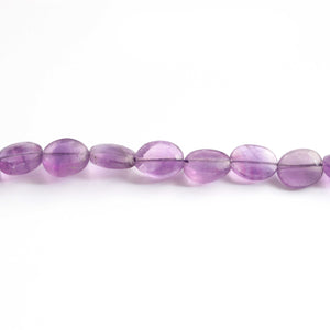 1 Strand Amethyst Faceted Briolettes  - Oval Shape Briolettes  5mm-7mm -12 Inches BR02402 - Tucson Beads