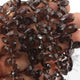 1  Strand Smoky Quartz Faceted Briolettes -Pear Shape  Briolettes  9mmx6mm-13mmx7mm -9 Inches BR4003 - Tucson Beads