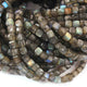 1 Strand Labradorite Faceted Cube Briolettes- Labradorite Box Shape 5mmx6mm 10 Inches BR3387 - Tucson Beads