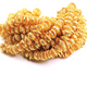 1 Strand 24k Gold Plated Designer Copper Casting Half Cap Beads - Jewelry Making - 12mmx4mm 7.5 Inches GPC091 - Tucson Beads