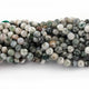 2 Strand Green Moss Agate Faceted Round Beads Biolettes 8mm 10 Inches BR3831 - Tucson Beads