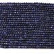 4 Long Strands Ex+++ Quality 3mm-4mm Lapis Lazuli Faceted Rondelles - Lapis Lazuli  Faceted Beads 12.5 Inches RB394 - Tucson Beads