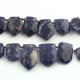 1   Strand  Sodalite Faceted Briolettes - Pentagon  Shape Briolettes -11mmx8mm-27mmx15mm-8 Inches BR1301 - Tucson Beads