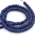 1  Strand Lapis Faceted Gemstone Rondelles -4mm-9mm- 14 Inches BR1579