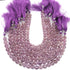 1 Strand  Pink Amethyst, Best Quality , High Quality , Faceted Round  Balls Beads 8mm-9mm- 8 Inches BR03987