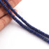 1  Strand Lapis Faceted Gemstone Rondelles - 6mm-8mm 14 Inches BR309