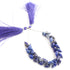 1 Strand Natural Lapis Lazuli Faceted Tear Drop Briolettes - Semi Precious Gemstone Water Drop- Beautiful Jewelry Making Briolettes Beads - 10mmx6mm-12mmx7mm - 7Inches - BR1274