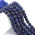 1 Strand Lapis, Best Quality , High Quality , Faceted Round  Balls Beads -7mm -8mm- 8 Inches BR03981