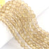 1 Strand  Lemon Quartz, Best Quality , High Quality , Faceted Round  Balls Beads -7mm- 8 Inches BR03994